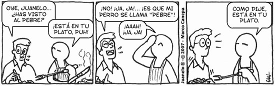 Juanelo y Pebre