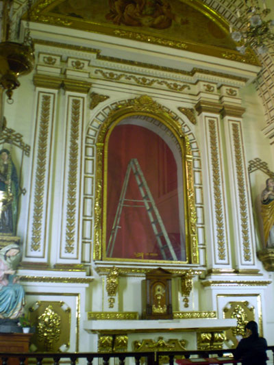 Gracias escalera por el favor concedido