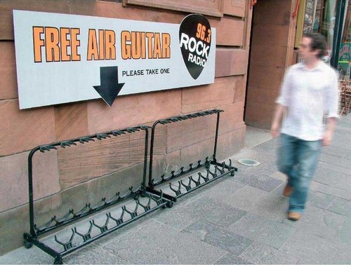 Guitarra de aire gratis