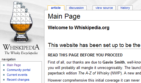 Whiskipedia
